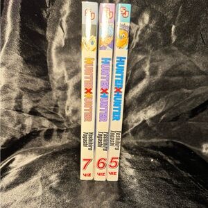 Hunter x Hunter manga volumes 5, 6, 7